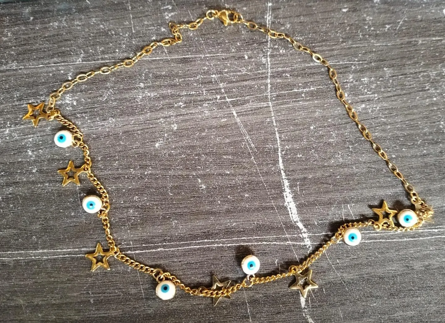 Imagen de Ojitos Turcos Collar Premium | Estilo y Durabilidad
