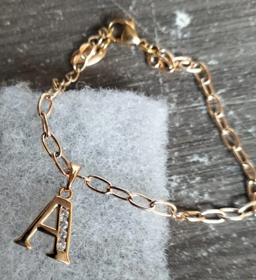 Imagen de Pulsera Cadena con Dije Premium | Accesorio de Moda